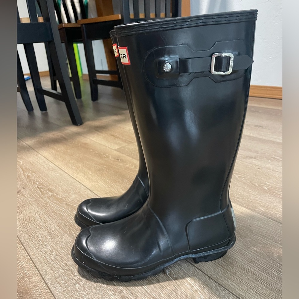 Hunter boots black